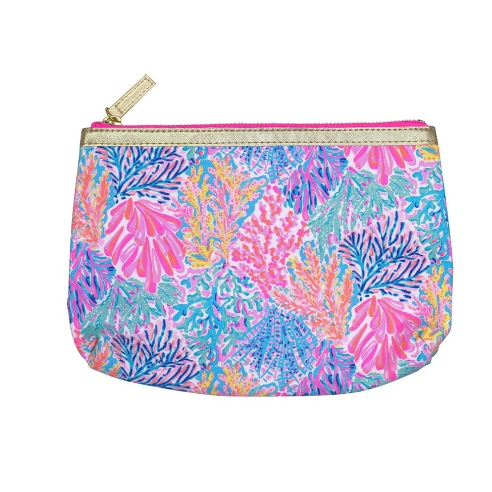 Lilly Pulitzer Insulated Snack Bag in Happy As A Clam
